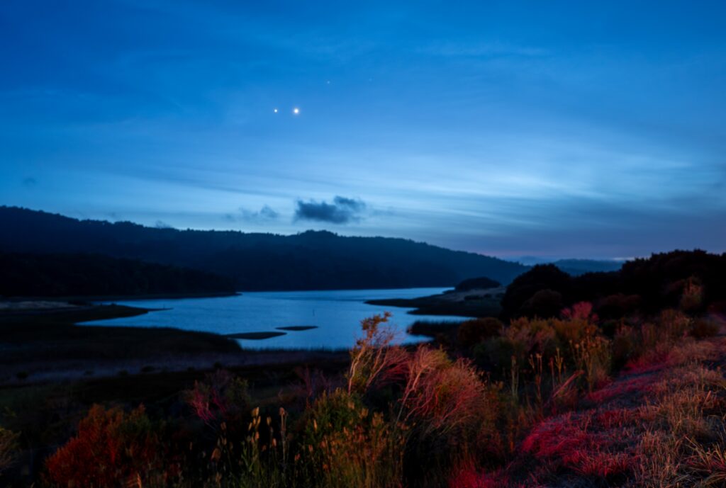 Jupiter and Venus Conjunction