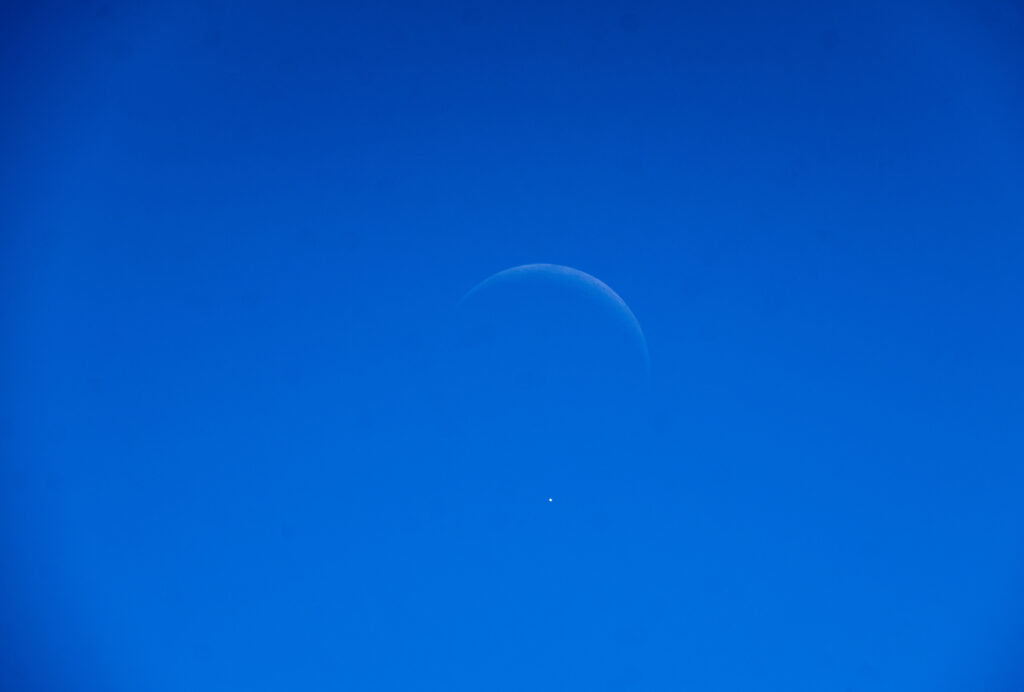Moon Occults Venus